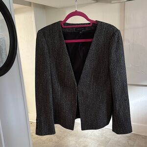 Ann Taylor Charcoal Gray Blazer